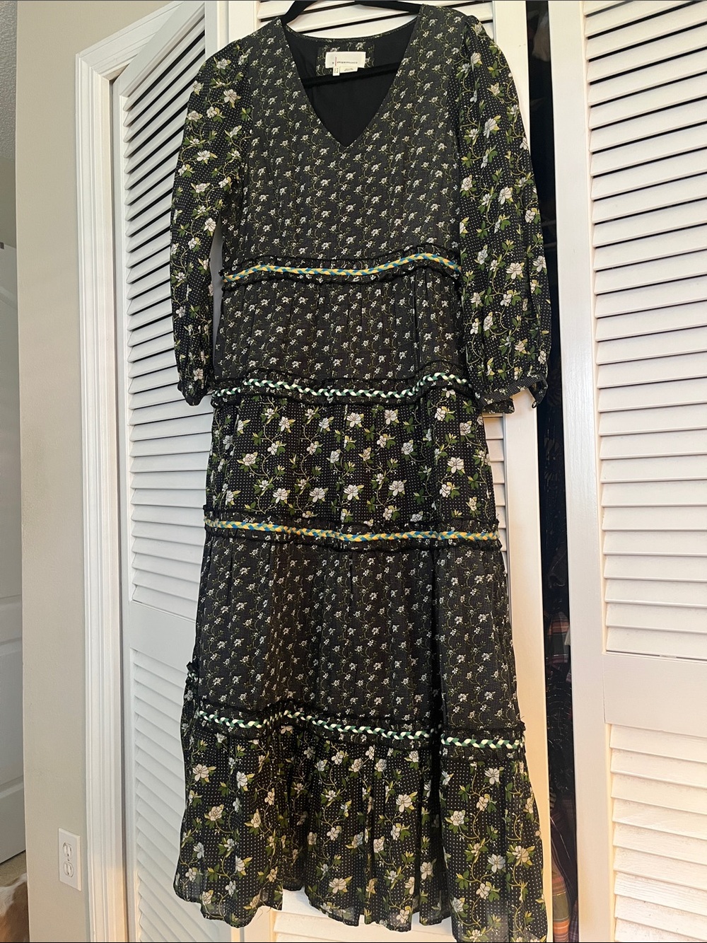 Anthropologie long dress